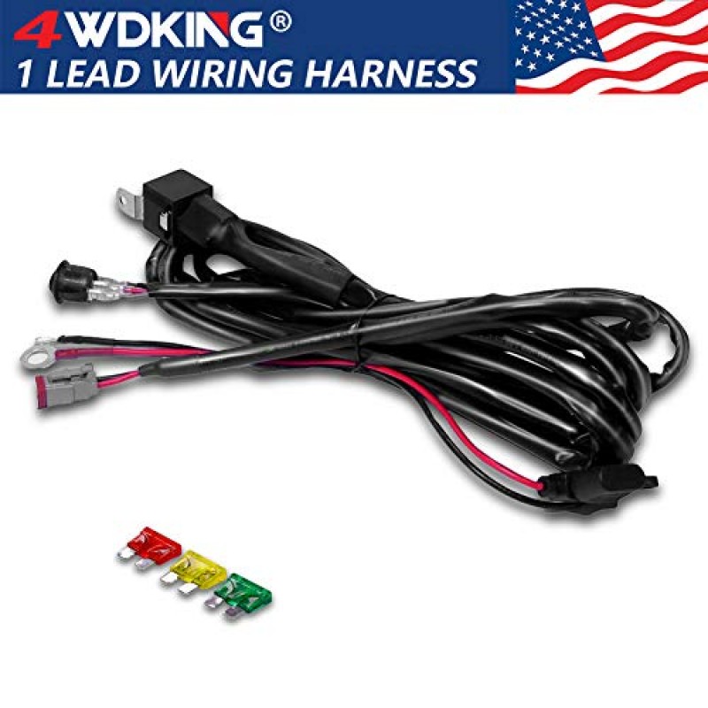 LED Light Bar Wiring Harness with Female DT Connector